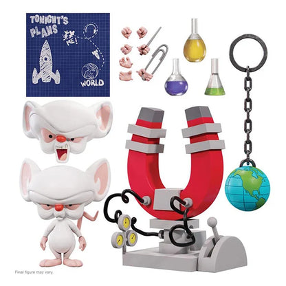 Animaniacs: Brain - Ultimates Actionfigur - 18 cm