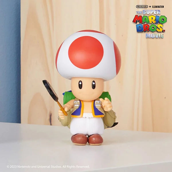 Der Super Mario Bros. Film: Toad - Actionfigur - 13 cm