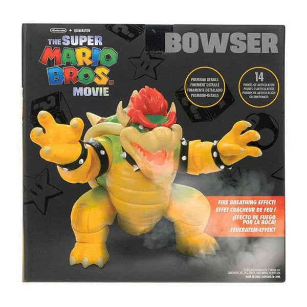 Der Super Mario Bros. Film: Bowser - Actionfigur - 18 cm