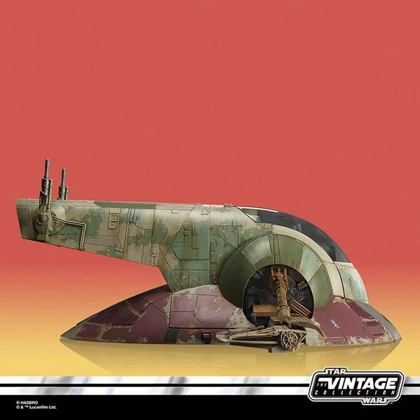 Star Wars: Vintage Collection - Kenner - Fahrzeug - The Book of Boba Fett - Boba Fetts Starship - Actionfigur 10 cm - F5862