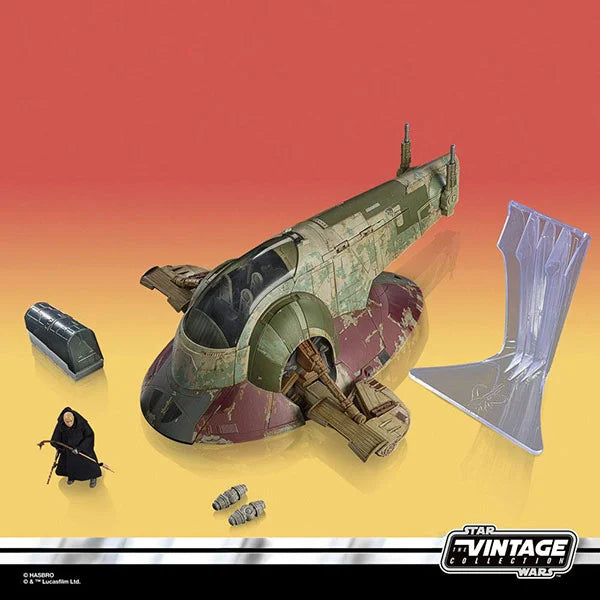Star Wars: Vintage Collection - Kenner - Fahrzeug - The Book of Boba Fett - Boba Fetts Starship - Actionfigur 10 cm - F5862
