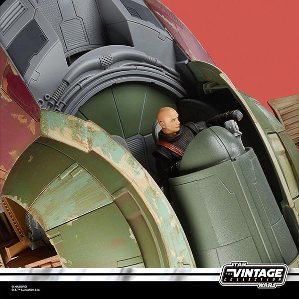 Star Wars: Vintage Collection - Kenner - Fahrzeug - The Book of Boba Fett - Boba Fetts Starship - Actionfigur 10 cm - F5862