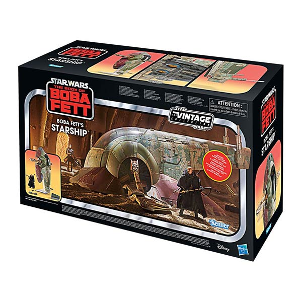 Star Wars: Vintage Collection - Kenner - Fahrzeug - The Book of Boba Fett - Boba Fetts Starship - Actionfigur 10 cm - F5862