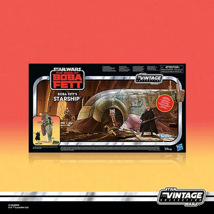Star Wars: Vintage Collection - Kenner - Fahrzeug - The Book of Boba Fett - Boba Fetts Starship - Actionfigur 10 cm - F5862