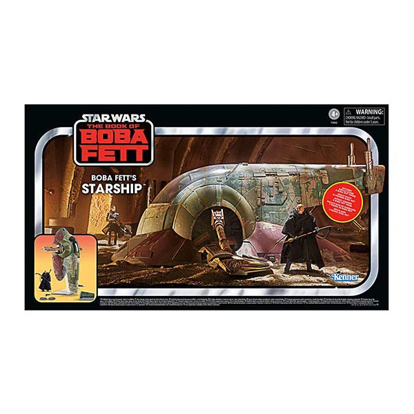 Star Wars: Vintage Collection - Kenner - Fahrzeug - The Book of Boba Fett - Boba Fetts Starship - Actionfigur 10 cm - F5862