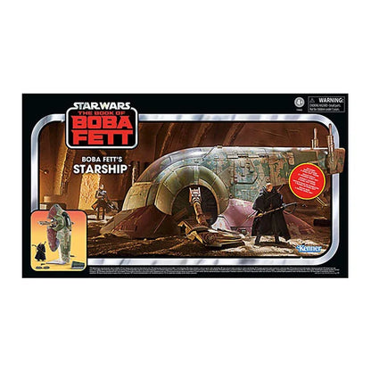 Star Wars: Vintage Collection - Kenner - Fahrzeug - The Book of Boba Fett - Boba Fetts Starship - Actionfigur 10 cm - F5862