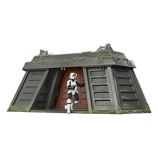 Star Wars: Vintage Collection - Kenner - Playset - Endor Bunker mit Endor Rebel Commando (Scout Trooper Disguise) - Actionfigur 10 cm - F6885