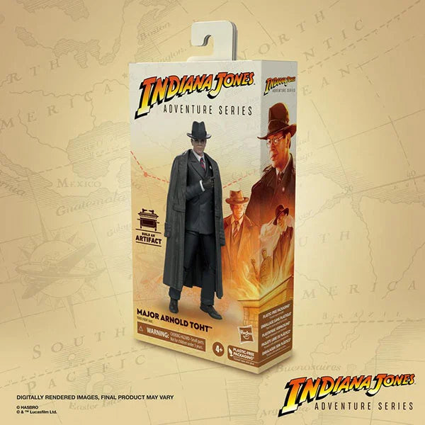 Indiana Jones: Adventure Series - Major Arnold Toht (Jäger des verlorenen Schatzes) - Actionfigur - F6061 - 15 cm
