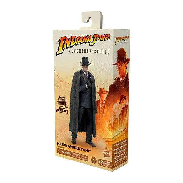 Indiana Jones: Adventure Series - Major Arnold Toht (Jäger des verlorenen Schatzes) - Actionfigur - F6061 - 15 cm