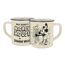 Micky Maus (Mickey Mouse): Tasse / Kaffeetasse weiss - Steamboat Willie