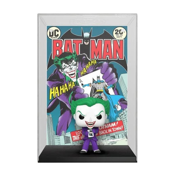 Funko: POP! Heroes - DC Comics - The Joker (Back in Town) - Comic Cover Exclusive - 07 - 9 cm