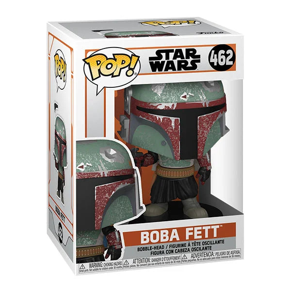 Funko: POP! Star Wars - Boba Fett (Mandalorian) - Bobble-Head - 462 - 11 cm