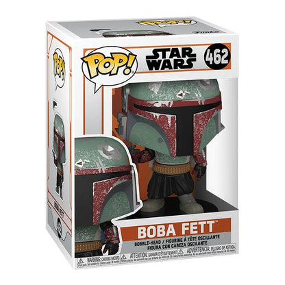 Funko: POP! Star Wars - Boba Fett (Mandalorian) - Bobble-Head - 462 - 11 cm