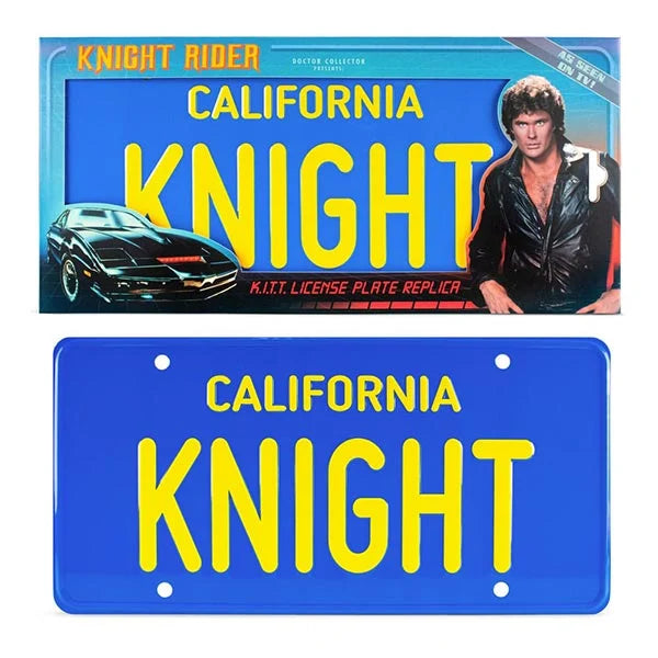 Knight Rider: KITT - Nummernschild - Replik 1/1