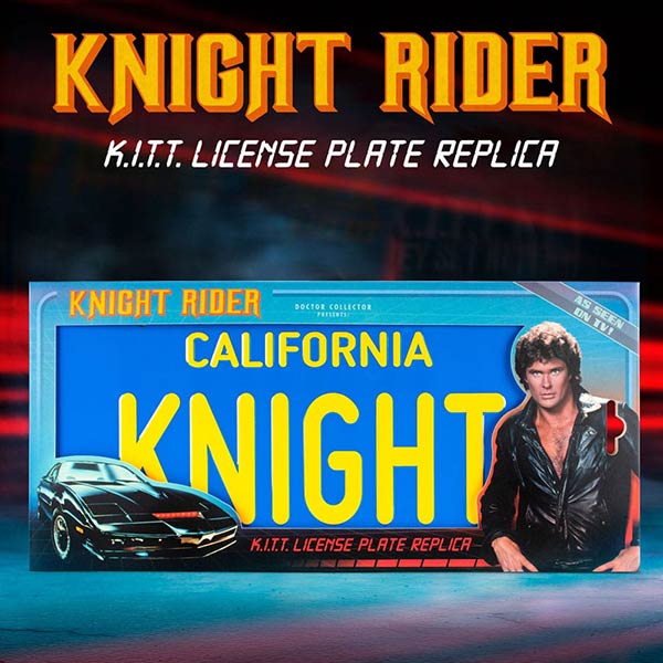 Knight Rider: KITT - Nummernschild - Replik 1/1