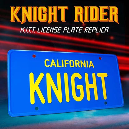 Knight Rider: KITT - Nummernschild - Replik 1/1
