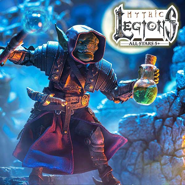 Mythic Legions: All Stars 5+ - Swigg - Actionfigur - 15 cm