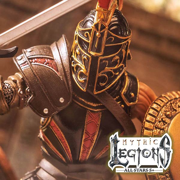 Mythic Legions: All Stars 5+ - Rahmulus - Actionfigur - 15 cm