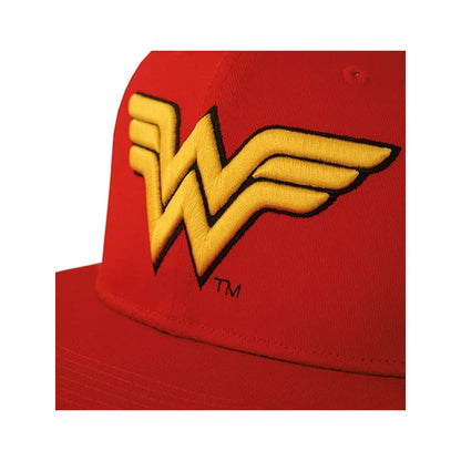 DC Comics: Wonder Woman Logo - Rot - Snapback Cap
