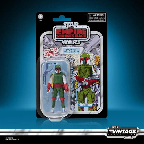Star Wars: Vintage Collection - Kenner - The Empire Strikes Back - Boba Fett (Vintage Comic Art) - Actionfigur - F8070 - 10 cm