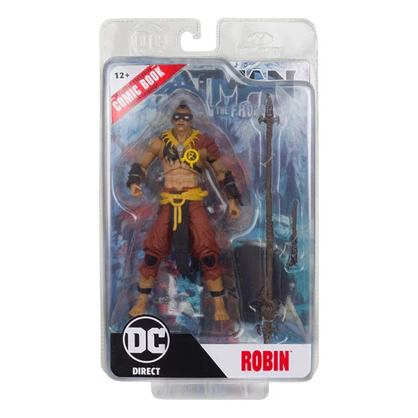 DC Direct Page Punchers: Robin (Batman: Fighting The Frozen Comic) - Actionfigur & Comic - 18 cm