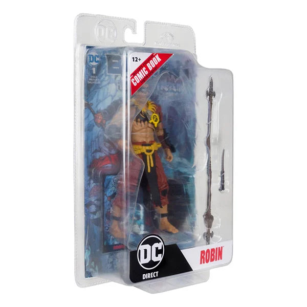 DC Direct Page Punchers: Robin (Batman: Fighting The Frozen Comic) - Actionfigur & Comic - 18 cm
