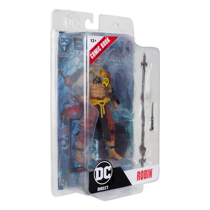 DC Direct Page Punchers: Robin (Batman: Fighting The Frozen Comic) - Actionfigur & Comic - 18 cm