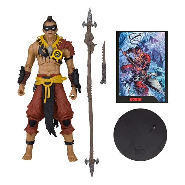 DC Direct Page Punchers: Robin (Batman: Fighting The Frozen Comic) - Actionfigur & Comic - 18 cm