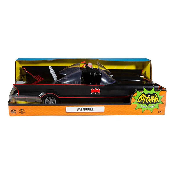 DC Retro: Batman 66 - Batmobile - Retro Fahrzeug - 15 cm