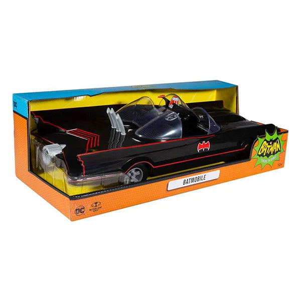 DC Retro: Batman 66 - Batmobile - Retro Fahrzeug - 15 cm