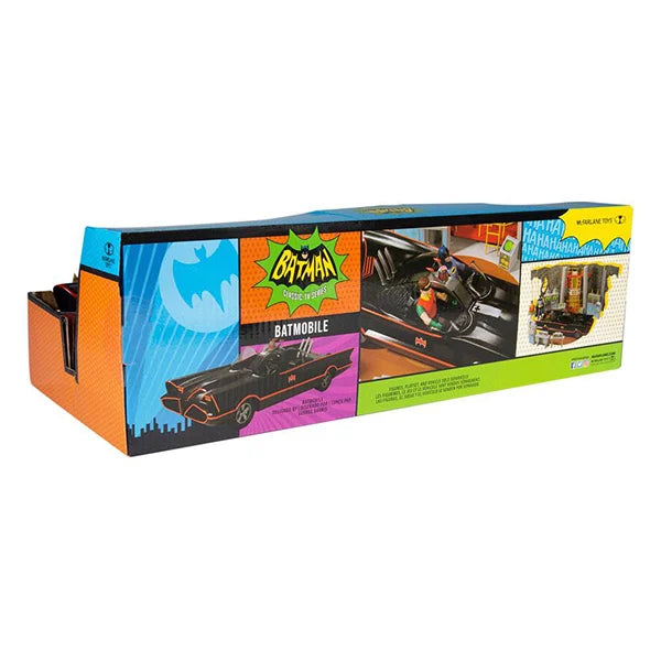 DC Retro: Batman 66 - Batmobile - Retro Fahrzeug - 15 cm