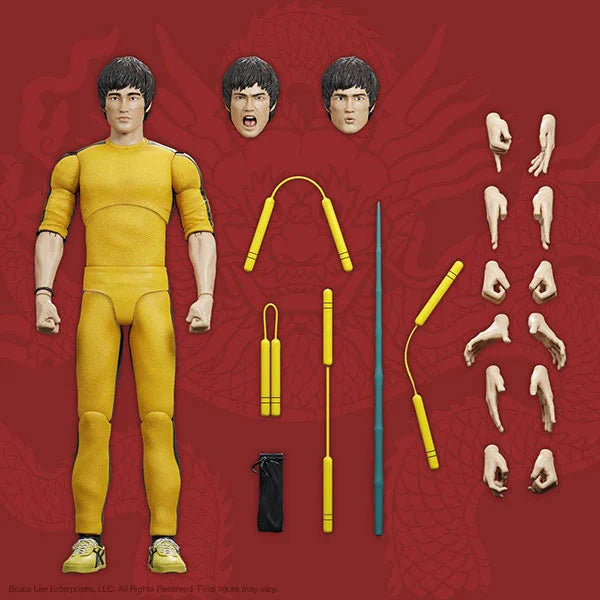 Bruce Lee: The Challenger - Ultimates Actionfigur - 18 cm
