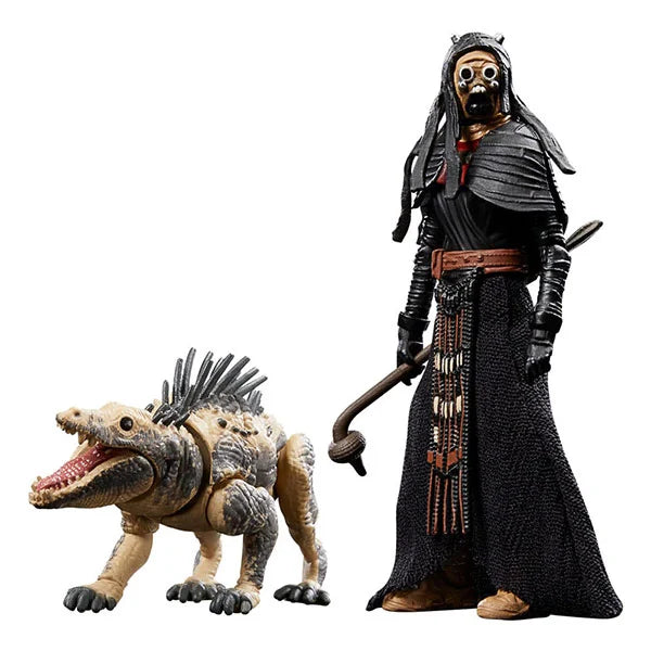 Star Wars: Vintage Collection - Kenner - The Book of Boba Fett - Tusken Warrior & Massiff - Actionfigur - F6991 - 10 cm