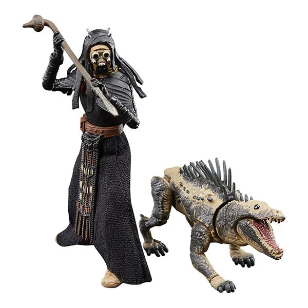 Star Wars: Vintage Collection - Kenner - The Book of Boba Fett - Tusken Warrior & Massiff - Actionfigur - F6991 - 10 cm