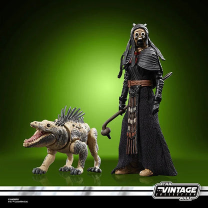 Star Wars: Vintage Collection - Kenner - The Book of Boba Fett - Tusken Warrior & Massiff - Actionfigur - F6991 - 10 cm
