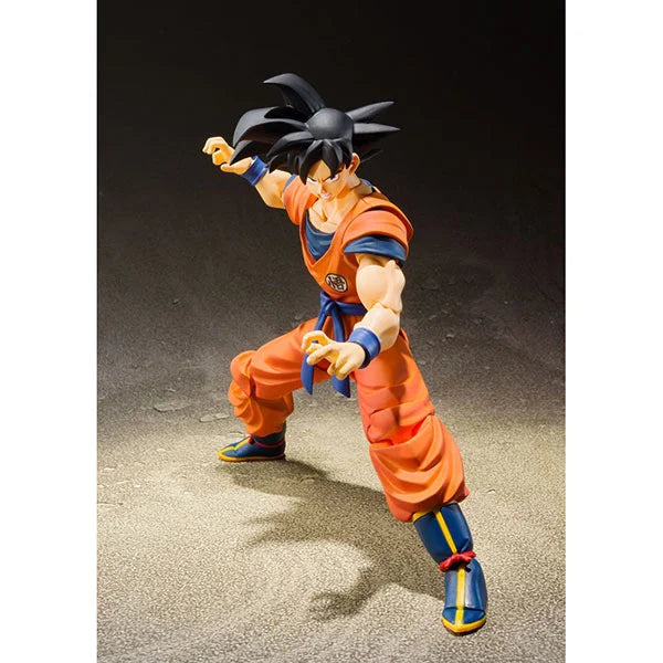 Dragon Ball Z: Son Goku (A Saiyan Raised On Earth) - S.H. Figuarts - Actionfigur - 14 cm