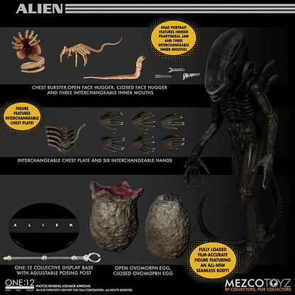 Alien: Alien One:12 Collective - Actionfigur 1/2 - 18 cm