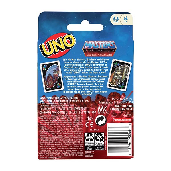 Masters of the Universe: UNO - Kartenspiel