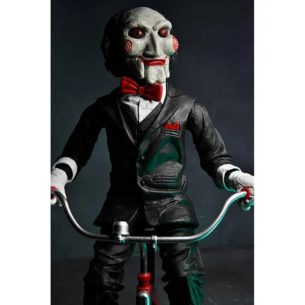 Saw: Billy mit Dreirad - Actionfigur mit Sound - 30 cm