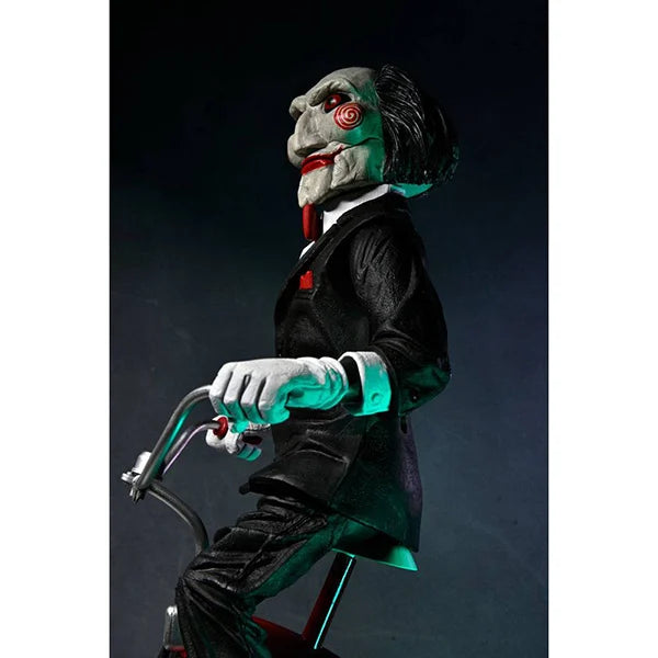 Saw: Billy mit Dreirad - Actionfigur mit Sound - 30 cm