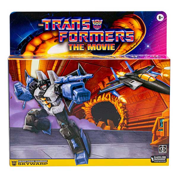 Transformers: The Movie Retro - Skywarp - Actionfigur - F6952 - 14 cm