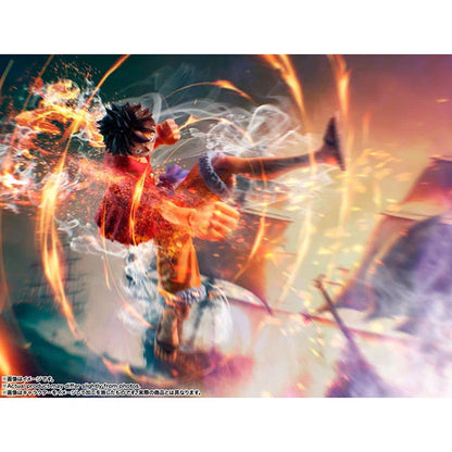 One Piece: Monkey D. Ruffy (The Raid on Onigashima) - S.H. Figuarts - Actionfigur - 14 cm