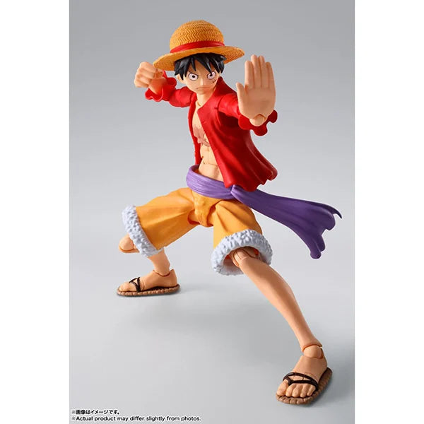 One Piece: Monkey D. Ruffy (The Raid on Onigashima) - S.H. Figuarts - Actionfigur - 14 cm
