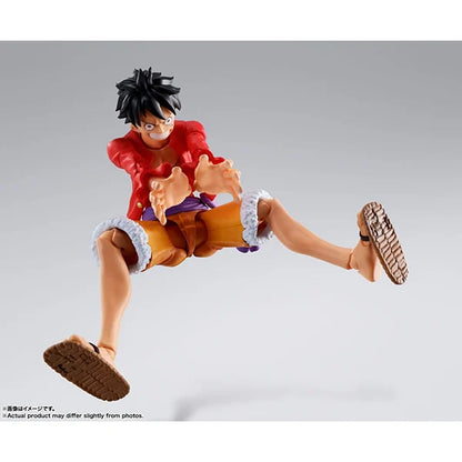 One Piece: Monkey D. Ruffy (The Raid on Onigashima) - S.H. Figuarts - Actionfigur - 14 cm