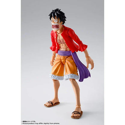 One Piece: Monkey D. Ruffy (The Raid on Onigashima) - S.H. Figuarts - Actionfigur - 14 cm