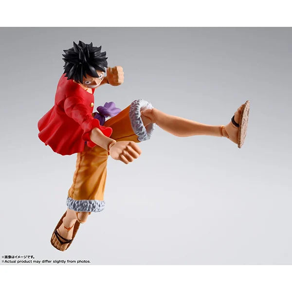 One Piece: Monkey D. Ruffy (The Raid on Onigashima) - S.H. Figuarts - Actionfigur - 14 cm