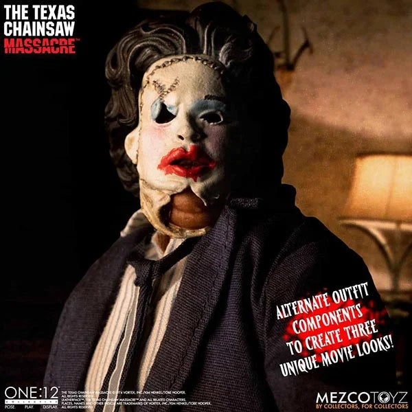 Texas Chainsaw Massacre: Leatherface - Deluxe Edition - Actionfigur 1/12 - 17 cm