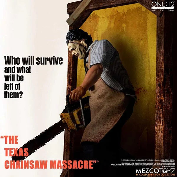 Texas Chainsaw Massacre: Leatherface - Deluxe Edition - Actionfigur 1/12 - 17 cm
