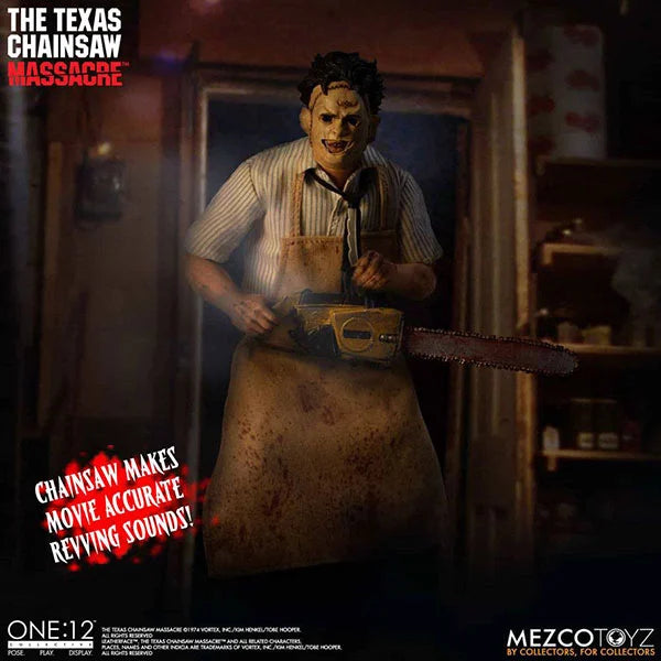Texas Chainsaw Massacre: Leatherface - Deluxe Edition - Actionfigur 1/12 - 17 cm