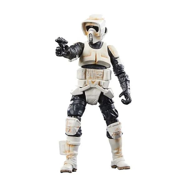 Star Wars: Vintage Collection - Kenner - Fahrzeug - Mandalorian - Speeder Bike with Scout Trooper & Grogu - Actionfigur - F6883 - 10 cm
